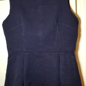 Banana Republic dressy blouse size 6 navy